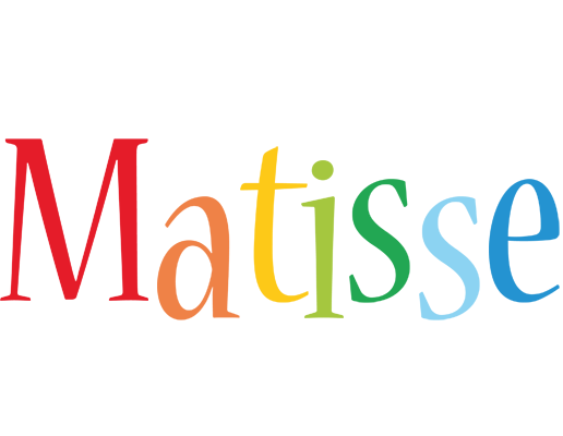 Matisse birthday logo