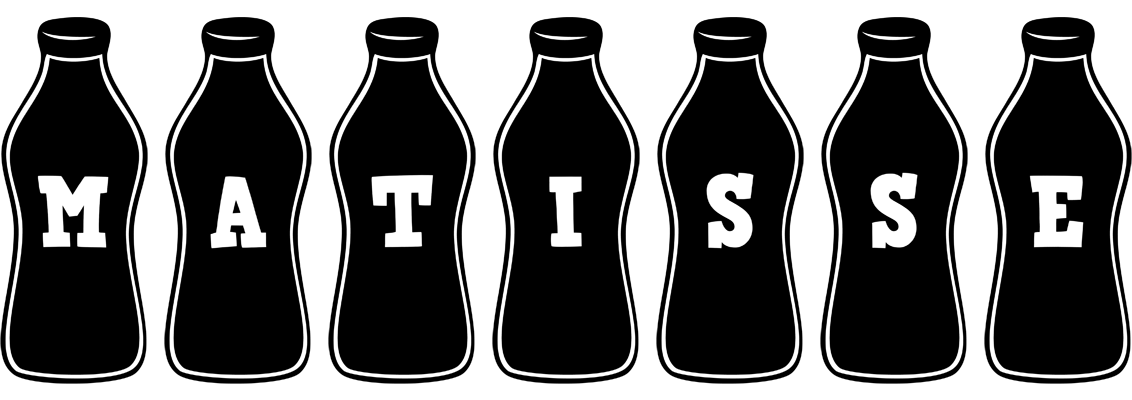Matisse bottle logo