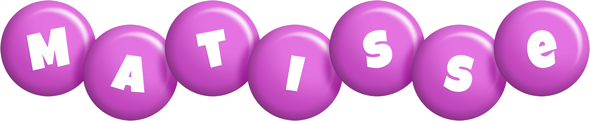Matisse candy-purple logo