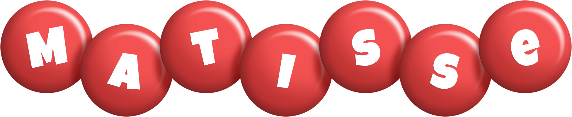 Matisse candy-red logo