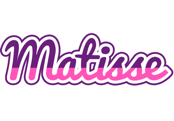 Matisse cheerful logo