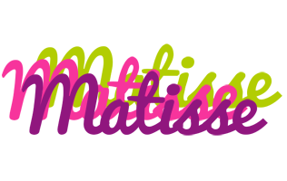 Matisse flowers logo