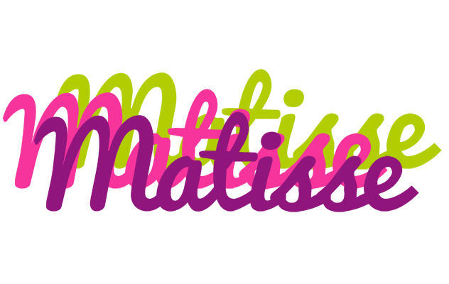 Matisse flowers logo