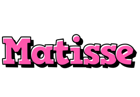 Matisse girlish logo