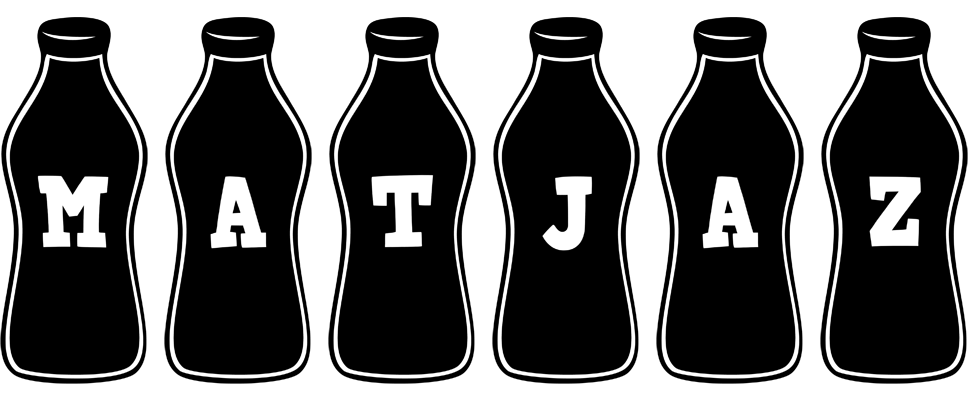 Matjaz bottle logo