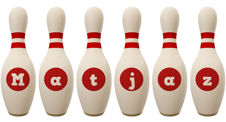 Matjaz bowling-pin logo