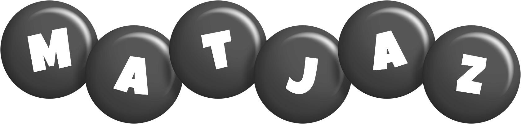Matjaz candy-black logo