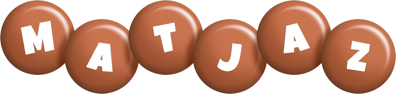 Matjaz candy-brown logo