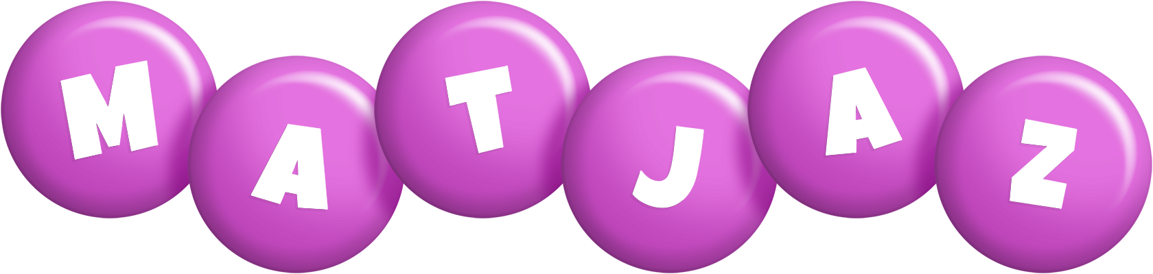 Matjaz candy-purple logo