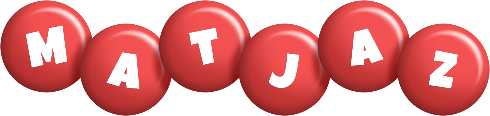 Matjaz candy-red logo
