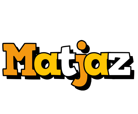 Matjaz cartoon logo