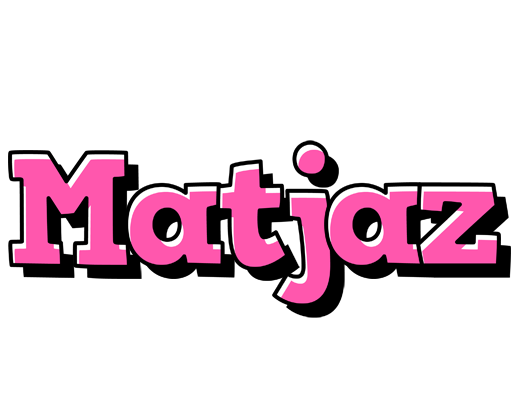 Matjaz girlish logo