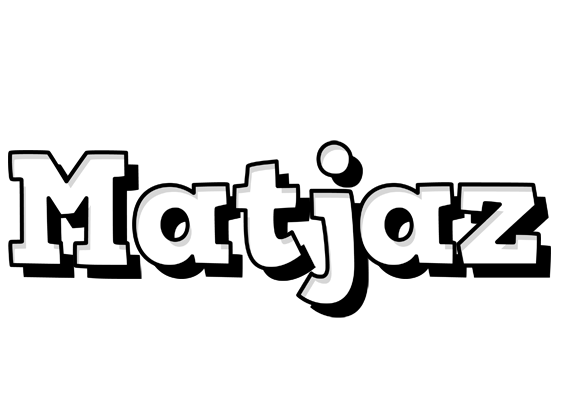 Matjaz snowing logo
