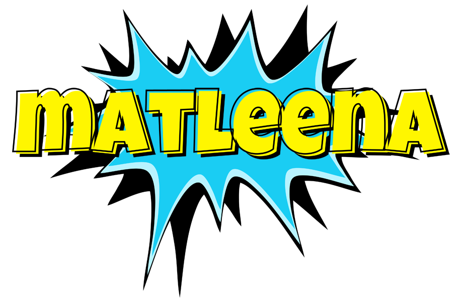 Matleena amazing logo