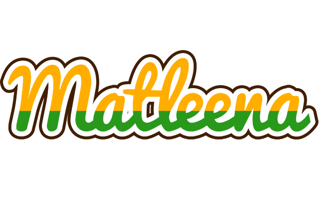 Matleena banana logo