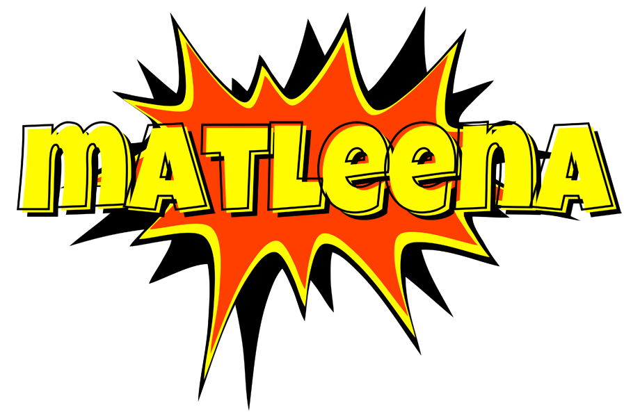 Matleena bazinga logo