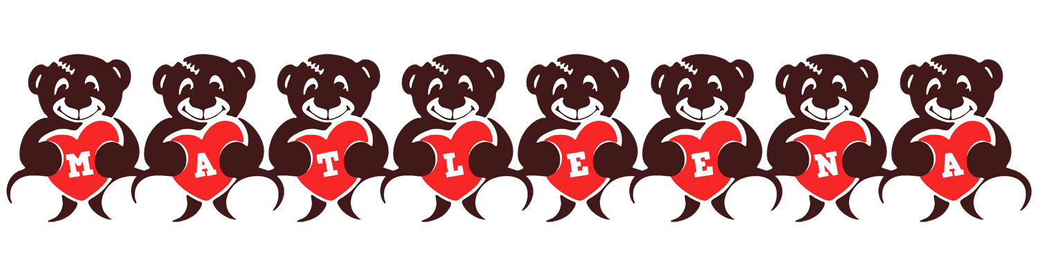 Matleena bear logo
