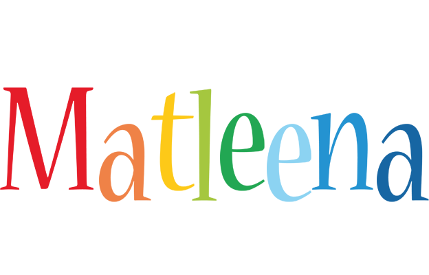 Matleena birthday logo