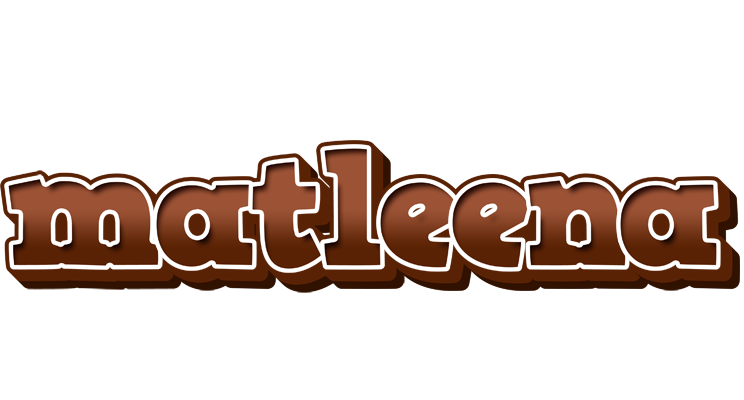 Matleena brownie logo