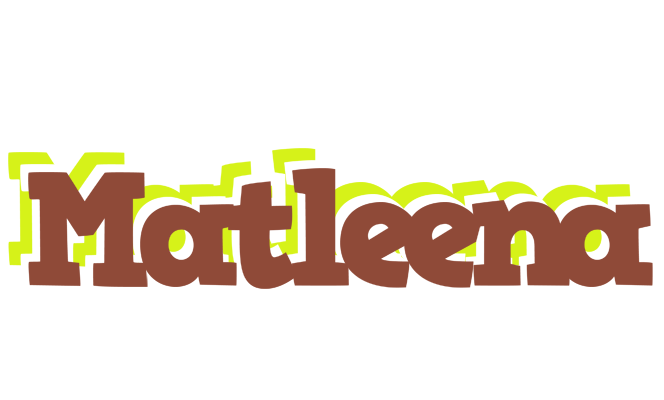 Matleena caffeebar logo