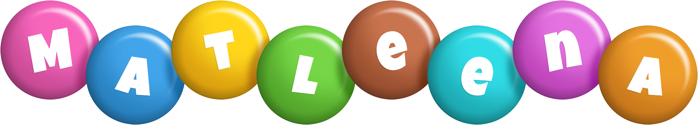 Matleena candy logo