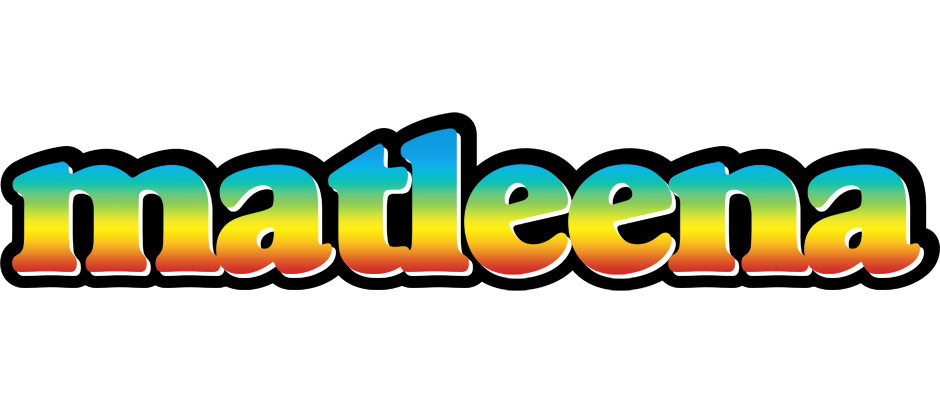 Matleena color logo