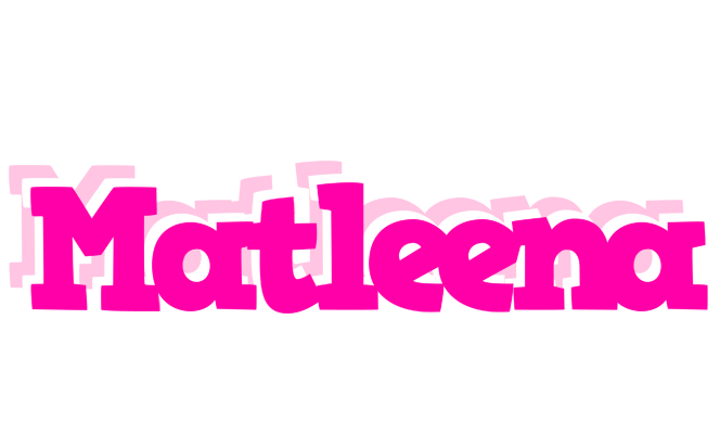 Matleena dancing logo