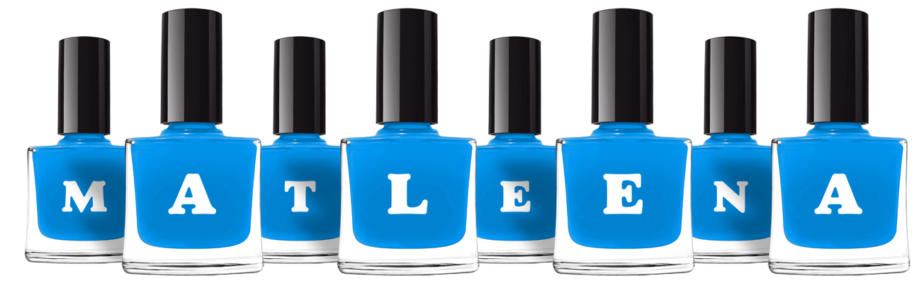 Matleena glossy logo