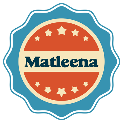 Matleena labels logo