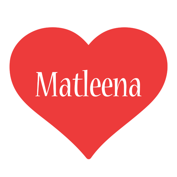 Matleena love logo