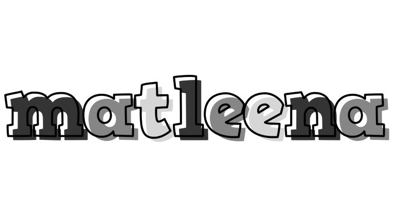 Matleena night logo