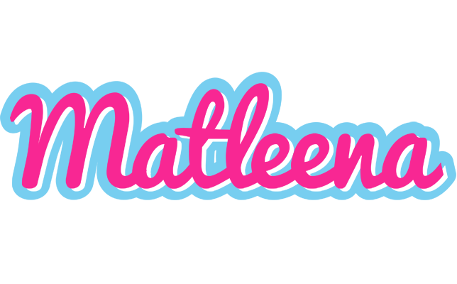 Matleena popstar logo