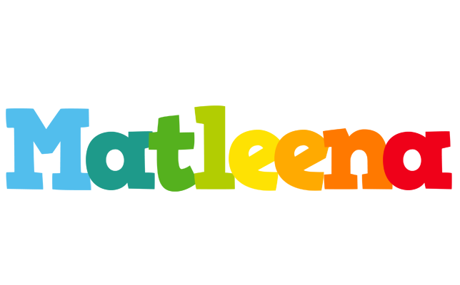 Matleena rainbows logo