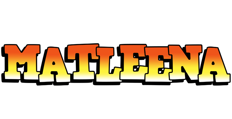 Matleena sunset logo