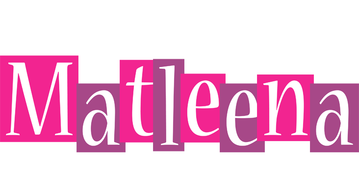 Matleena whine logo