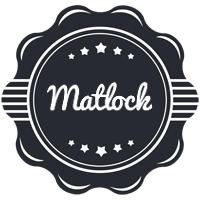 Matlock badge logo