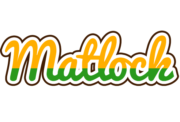 Matlock banana logo