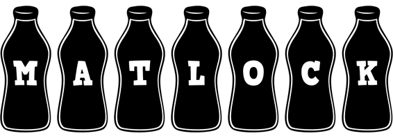 Matlock bottle logo