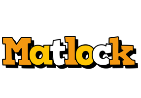 Matlock cartoon logo