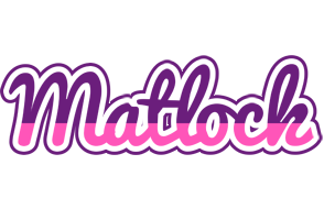 Matlock cheerful logo