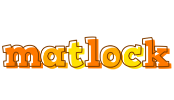 Matlock desert logo