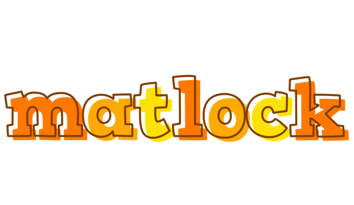 Matlock desert logo