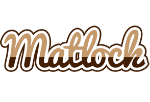 Matlock exclusive logo