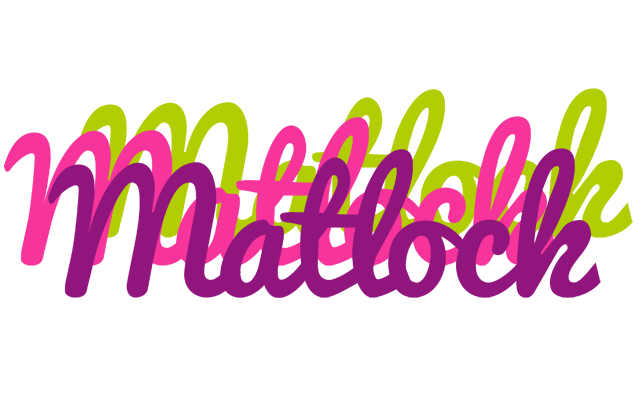 Matlock flowers logo