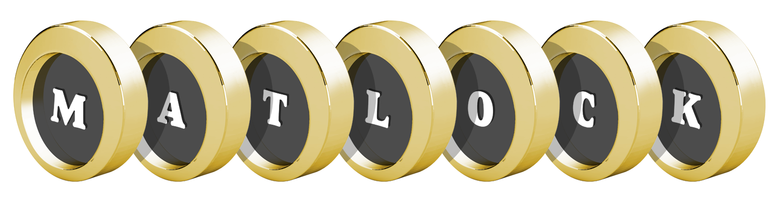 Matlock gold logo