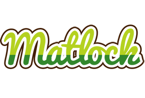 Matlock golfing logo