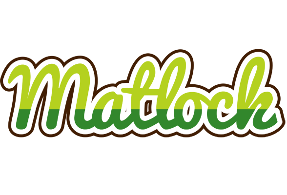 Matlock golfing logo
