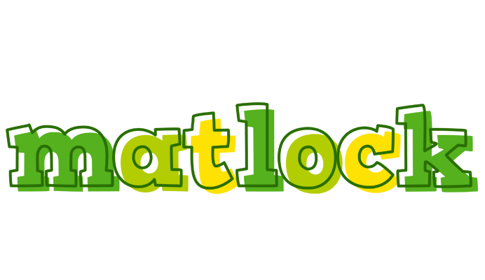 Matlock juice logo