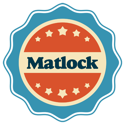 Matlock labels logo