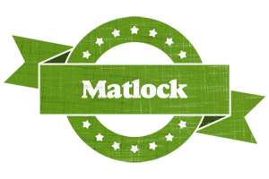 Matlock natural logo